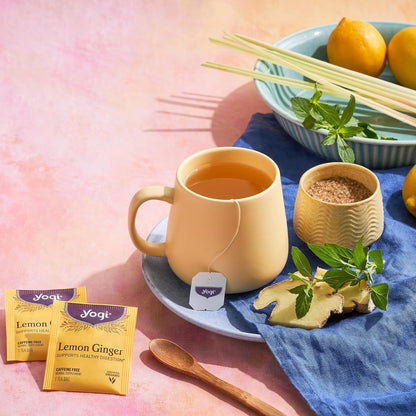 Tea Lemon Ginger Tea Bags, 16 ct