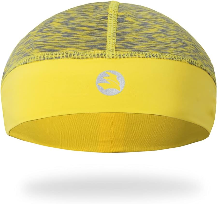Low-Profile Cooling Helmet/Hard hat Liner, Stretch Working Cap, Summer Sweat Wicking Skull Cap, Running Beanie Sun Protection
