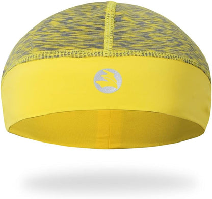 Low-Profile Cooling Helmet/Hard hat Liner, Stretch Working Cap, Summer Sweat Wicking Skull Cap, Running Beanie Sun Protection