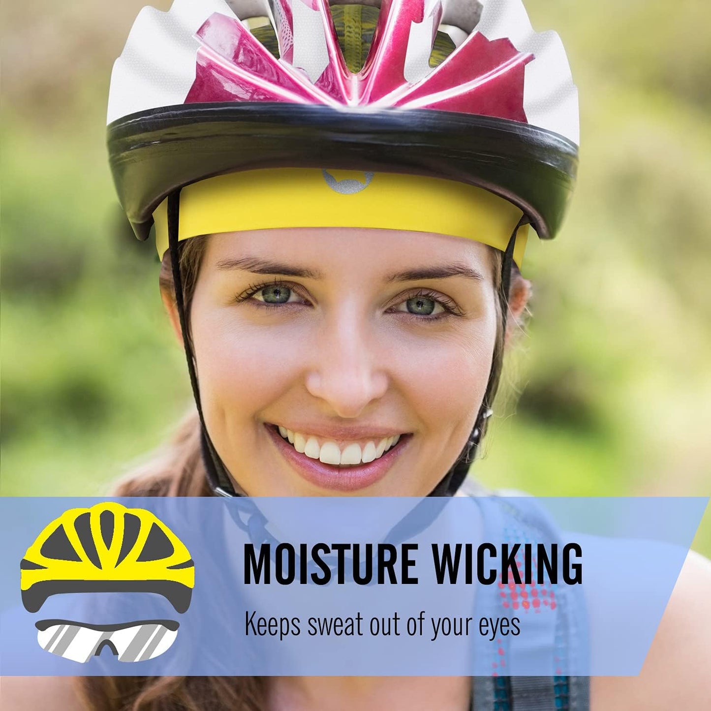 Low-Profile Cooling Helmet/Hard hat Liner, Stretch Working Cap, Summer Sweat Wicking Skull Cap, Running Beanie Sun Protection