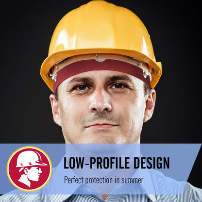Low-Profile Cooling Helmet/Hard hat Liner, Stretch Working Cap, Summer Sweat Wicking Skull Cap, Running Beanie Sun Protection