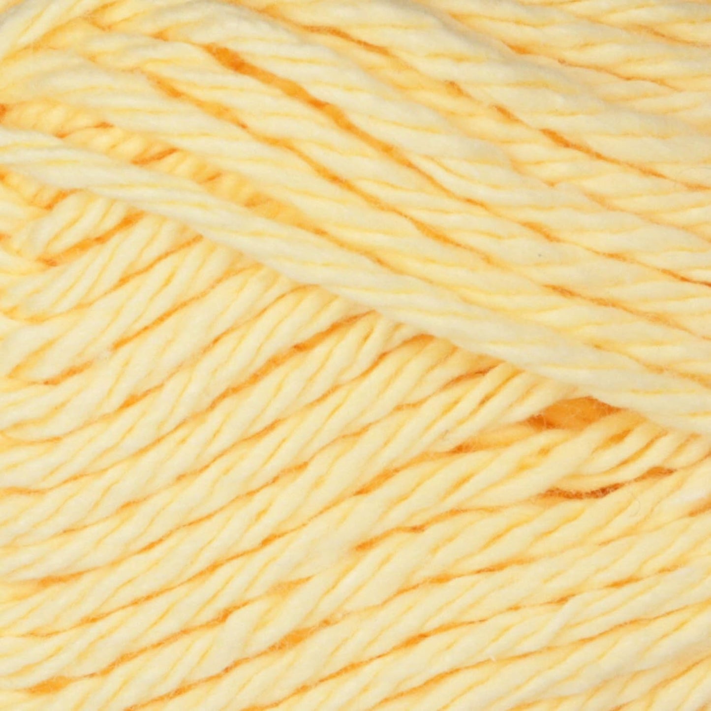 Handicrafter Cotton Solids Yarn, 1.75 oz, Gauge 4 Medium, 100% Cotton, Pale Yellow