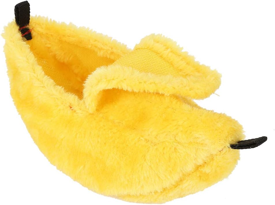 Pet Bed Plush Banana Shaped 6.5cm Hanging Hamster Bedding Soft Washable 2 in 1 House and Swing for Hamsters Rats Guinea Pigs Small Pets (Yellow)