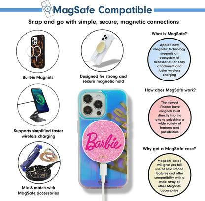 Phone Case for iPhone 16 Pro Max | Compatible with MagSafe | 10ft Drop Tested | Lemon Gingham - Colors A