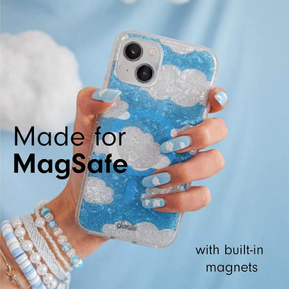 Phone Case for iPhone 16 Pro Max | Compatible with MagSafe | 10ft Drop Tested | Lemon Gingham - Colors A