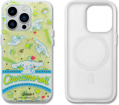 Phone Case for iPhone 16 Pro Max | Compatible with MagSafe | 10ft Drop Tested | Lemon Gingham - Colors A