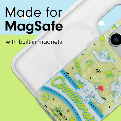 Phone Case for iPhone 16 Pro Max | Compatible with MagSafe | 10ft Drop Tested | Lemon Gingham - Colors A