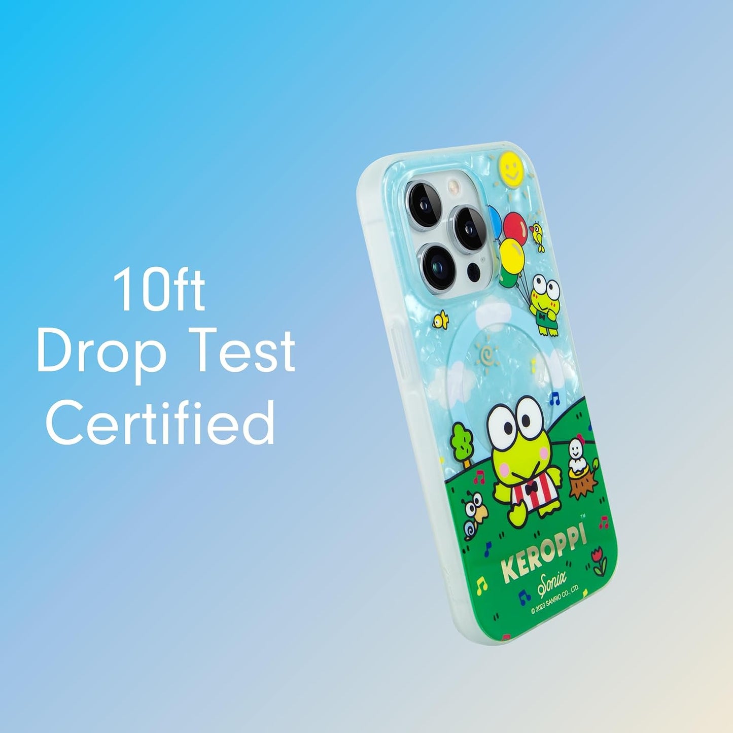 Phone Case for iPhone 16 Pro Max | Compatible with MagSafe | 10ft Drop Tested | Lemon Gingham - Colors A