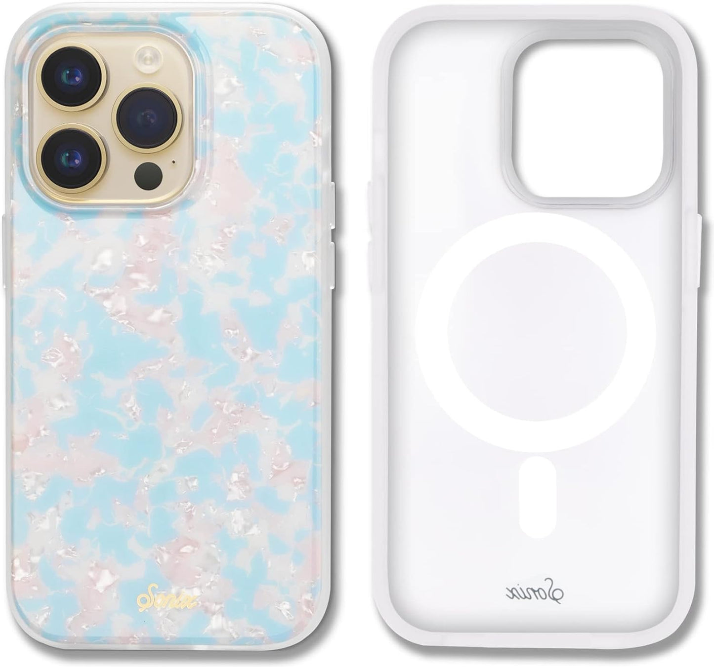 Phone Case for iPhone 16 Pro Max | Compatible with MagSafe | 10ft Drop Tested | Lemon Gingham - Colors A