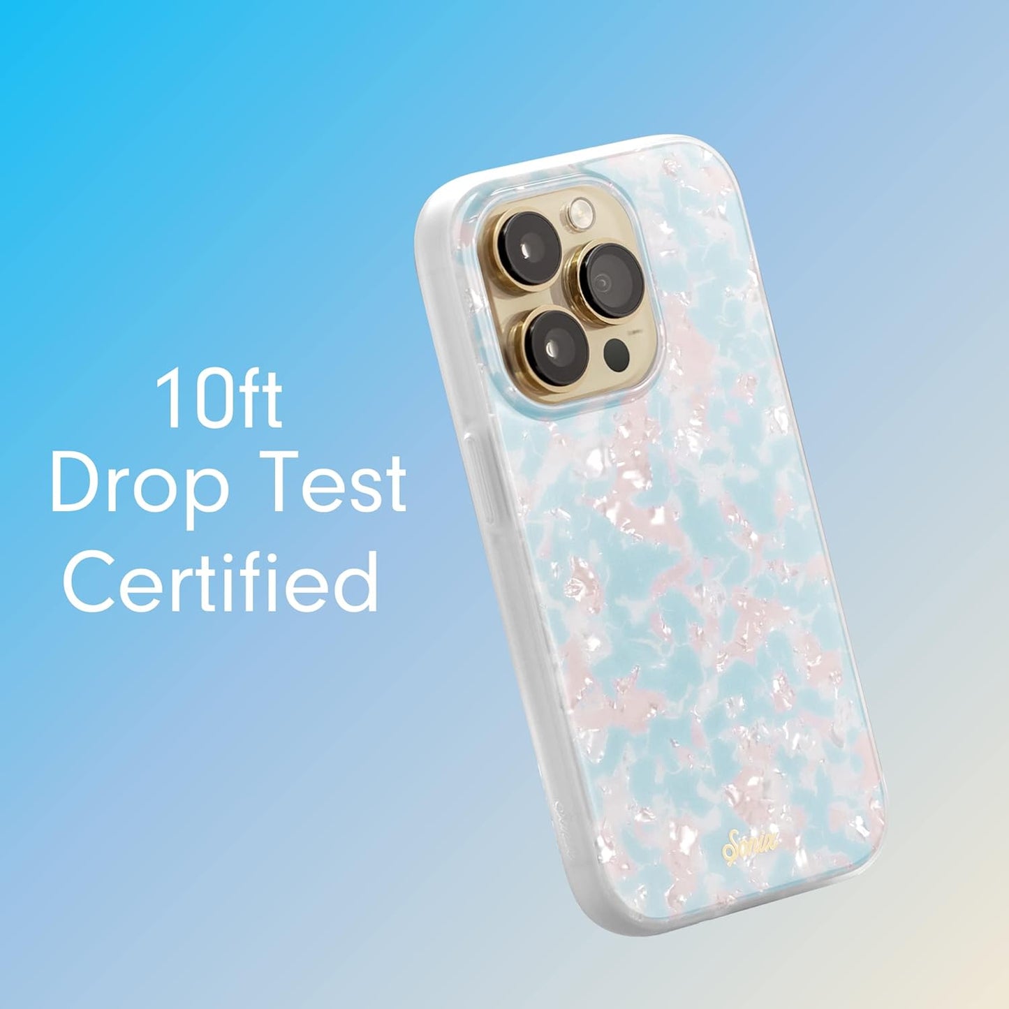 Phone Case for iPhone 16 Pro Max | Compatible with MagSafe | 10ft Drop Tested | Lemon Gingham - Colors A