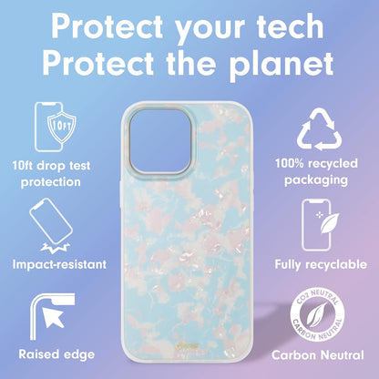 Phone Case for iPhone 16 Pro Max | Compatible with MagSafe | 10ft Drop Tested | Lemon Gingham - Colors A