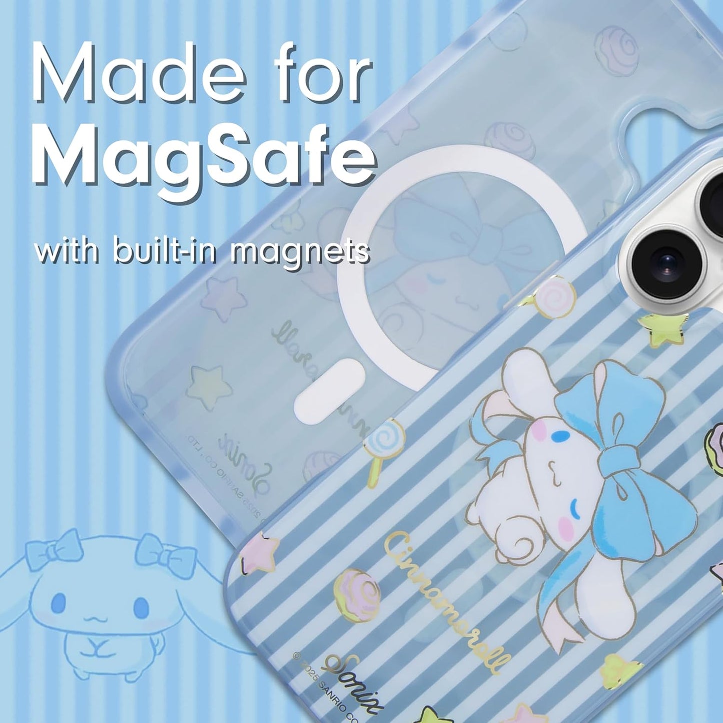 Phone Case for iPhone 16 Pro Max | Compatible with MagSafe | 10ft Drop Tested | Lemon Gingham - Colors A