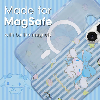 Phone Case for iPhone 16 Pro Max | Compatible with MagSafe | 10ft Drop Tested | Lemon Gingham - Colors A