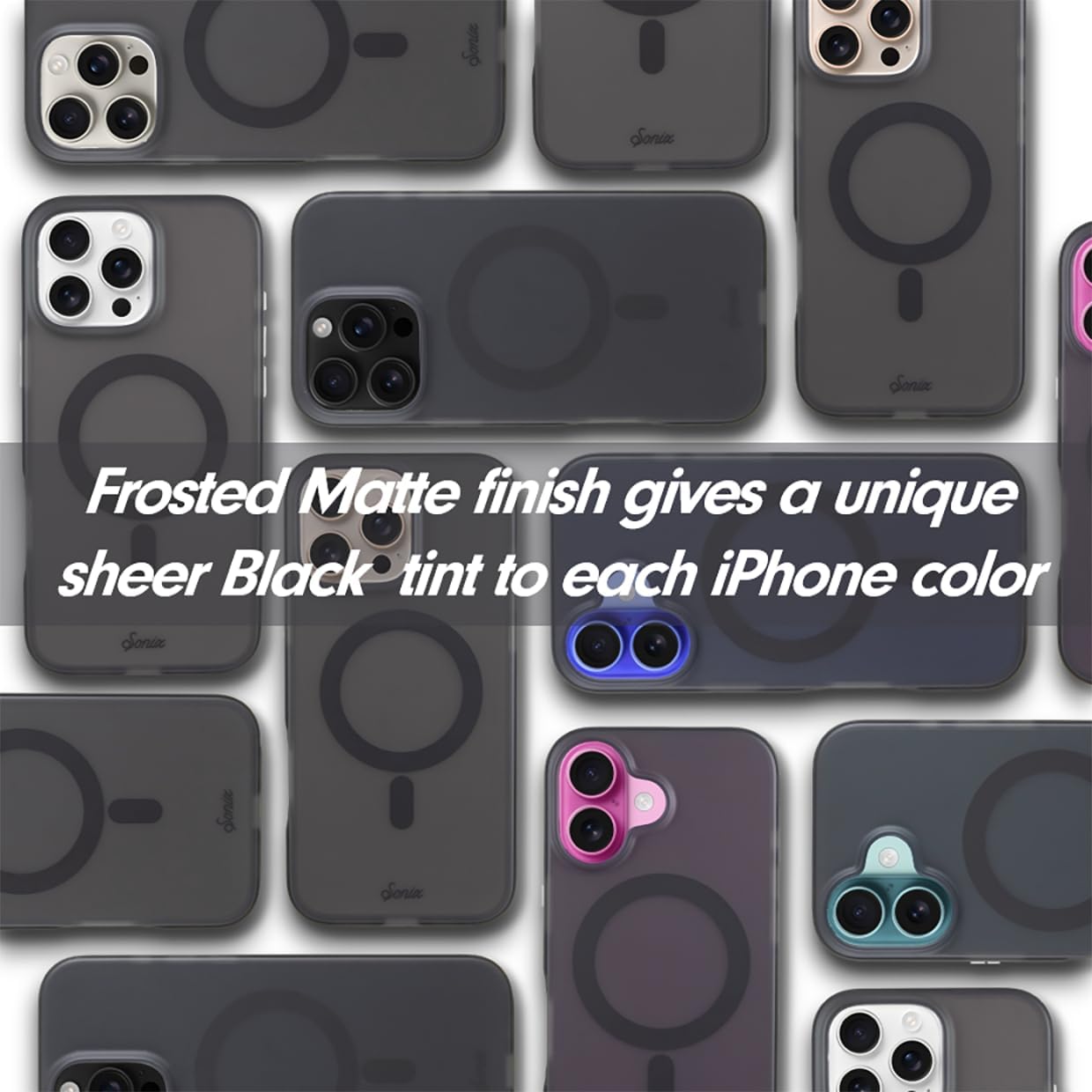 Phone Case for iPhone 16 Pro Max | Compatible with MagSafe | 10ft Drop Tested | Lemon Gingham - Colors A