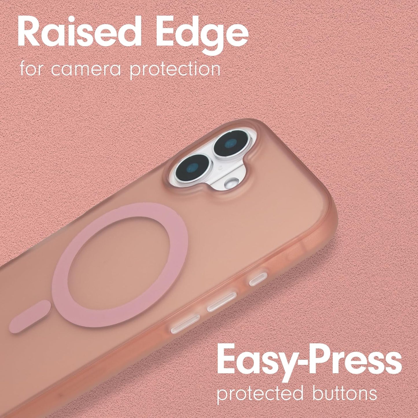 Phone Case for iPhone 16 Pro Max | Compatible with MagSafe | 10ft Drop Tested | Lemon Gingham - Colors A