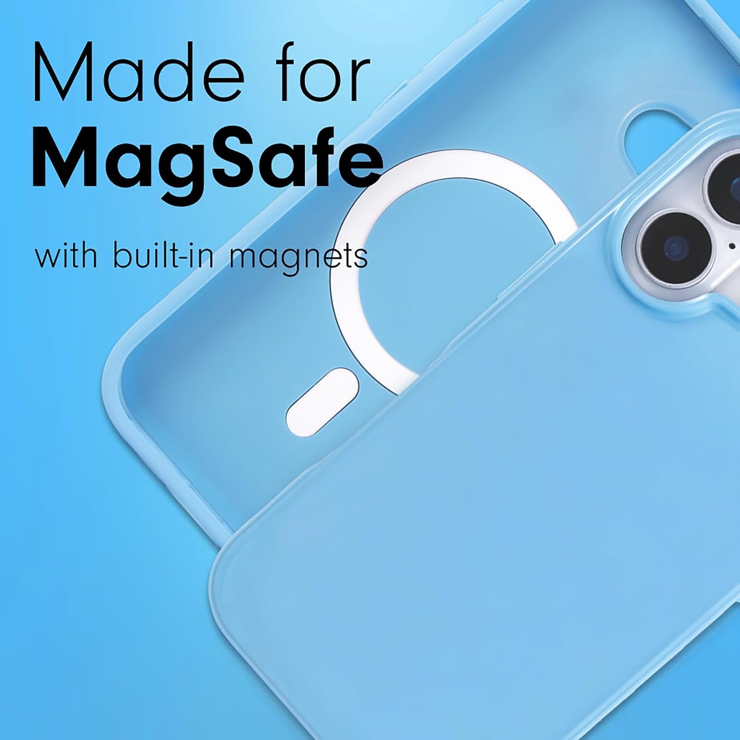 Phone Case for iPhone 16 Pro Max | Compatible with MagSafe | 10ft Drop Tested | Lemon Gingham - Colors A