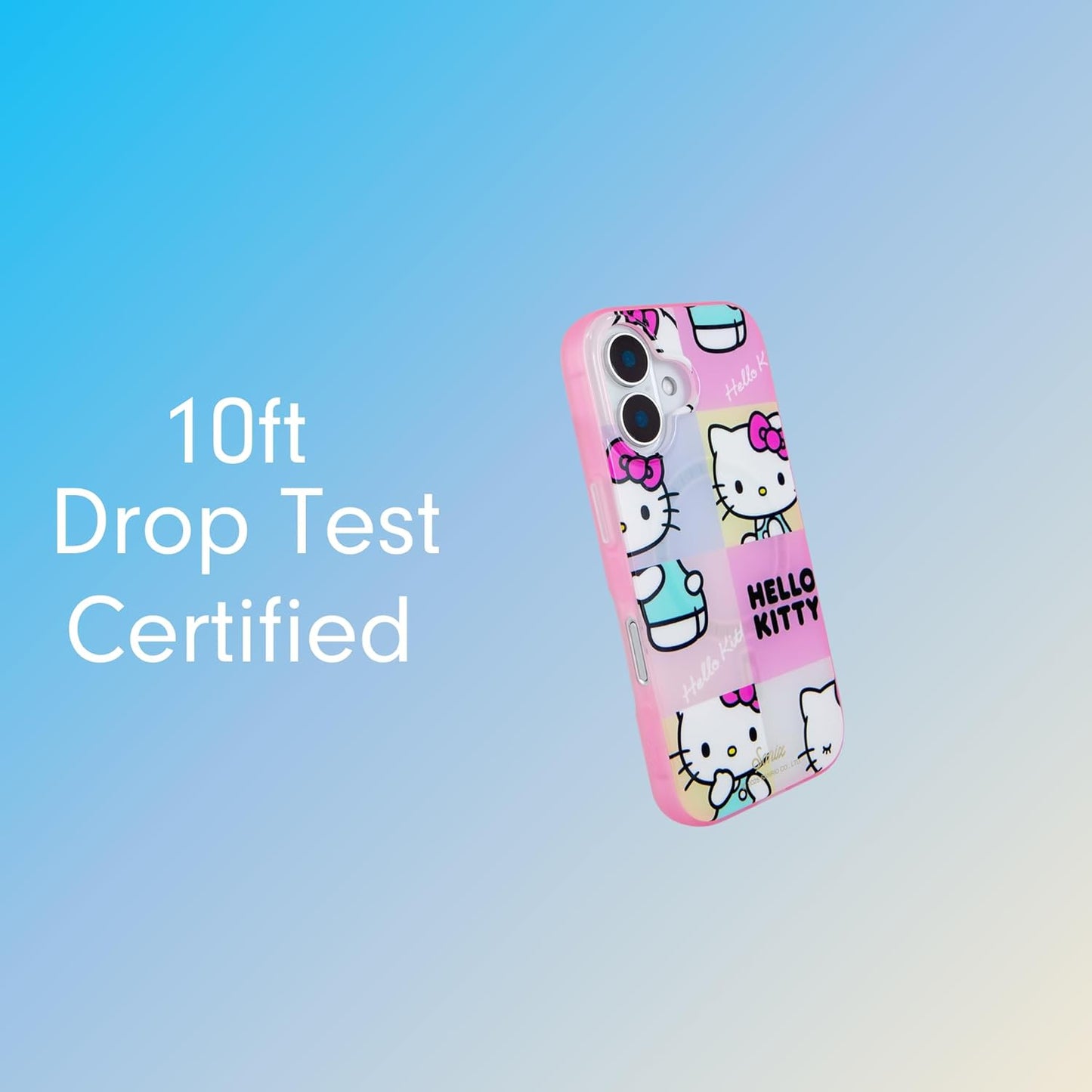 Phone Case for iPhone 16 Pro Max | Compatible with MagSafe | 10ft Drop Tested | Lemon Gingham - Colors A