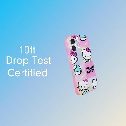 Phone Case for iPhone 16 Pro Max | Compatible with MagSafe | 10ft Drop Tested | Lemon Gingham - Colors A