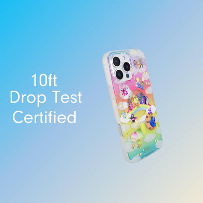 Phone Case for iPhone 16 Pro Max | Compatible with MagSafe | 10ft Drop Tested | Lemon Gingham - Colors A