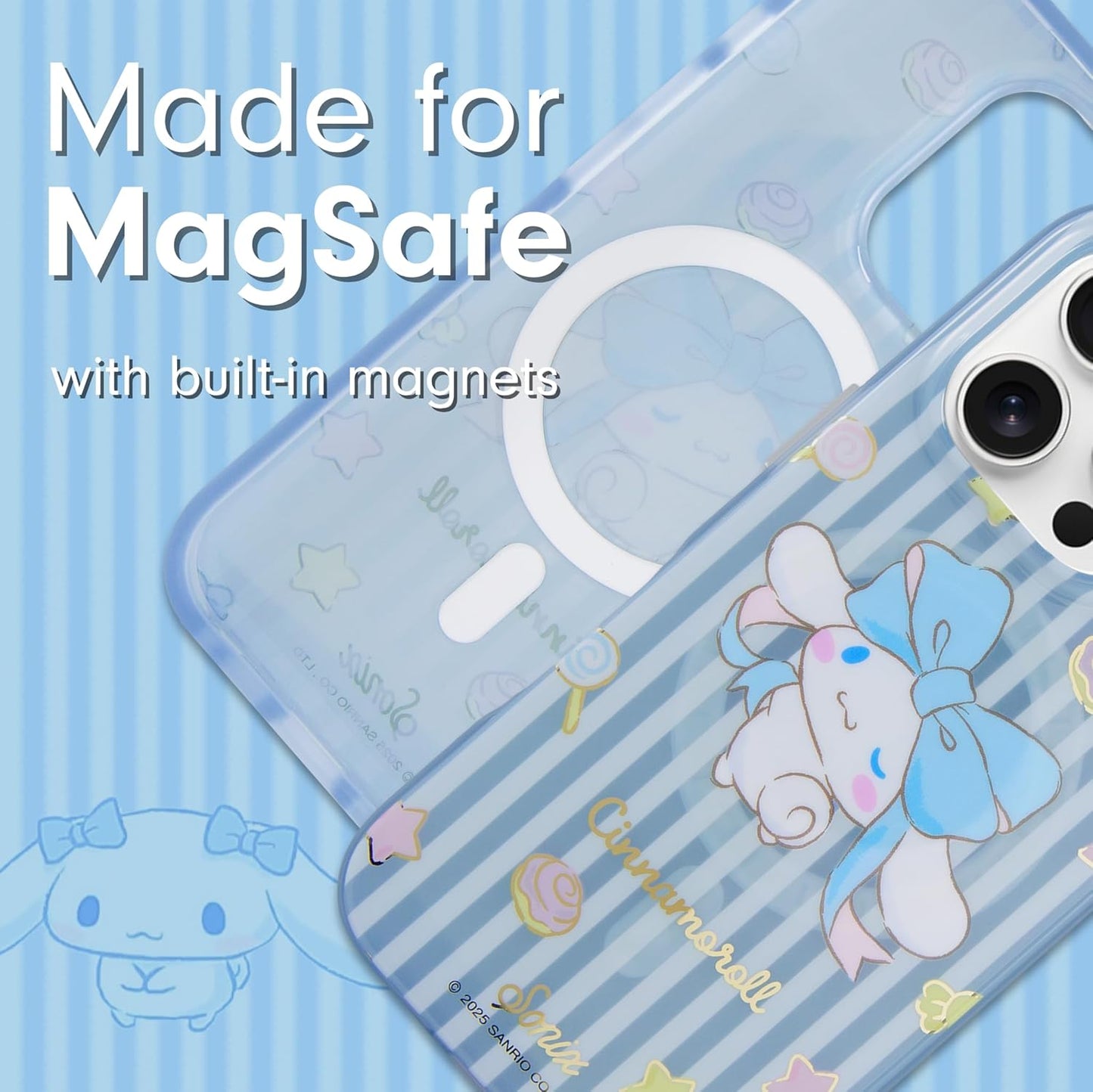 Phone Case for iPhone 16 Pro Max | Compatible with MagSafe | 10ft Drop Tested | Lemon Gingham - Colors A