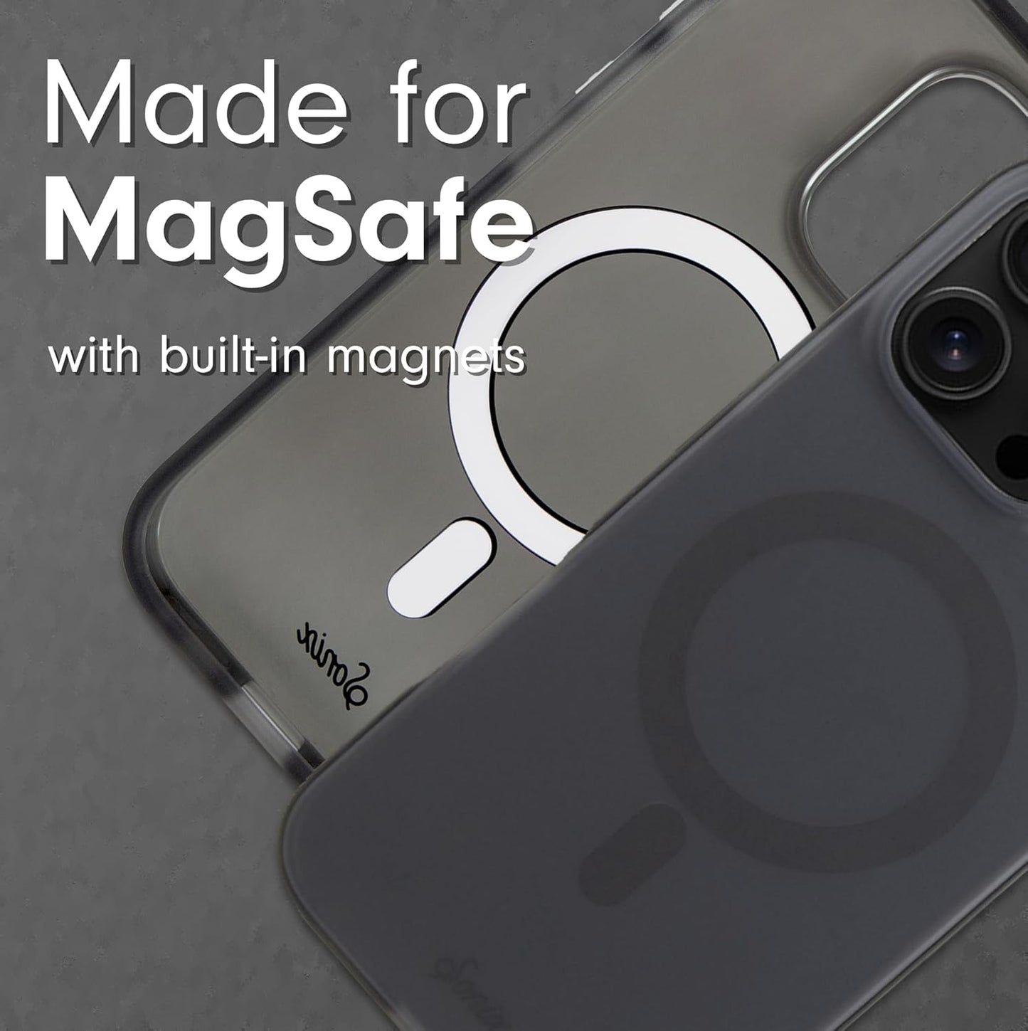 Phone Case for iPhone 16 Pro Max | Compatible with MagSafe | 10ft Drop Tested | Lemon Gingham - Colors A