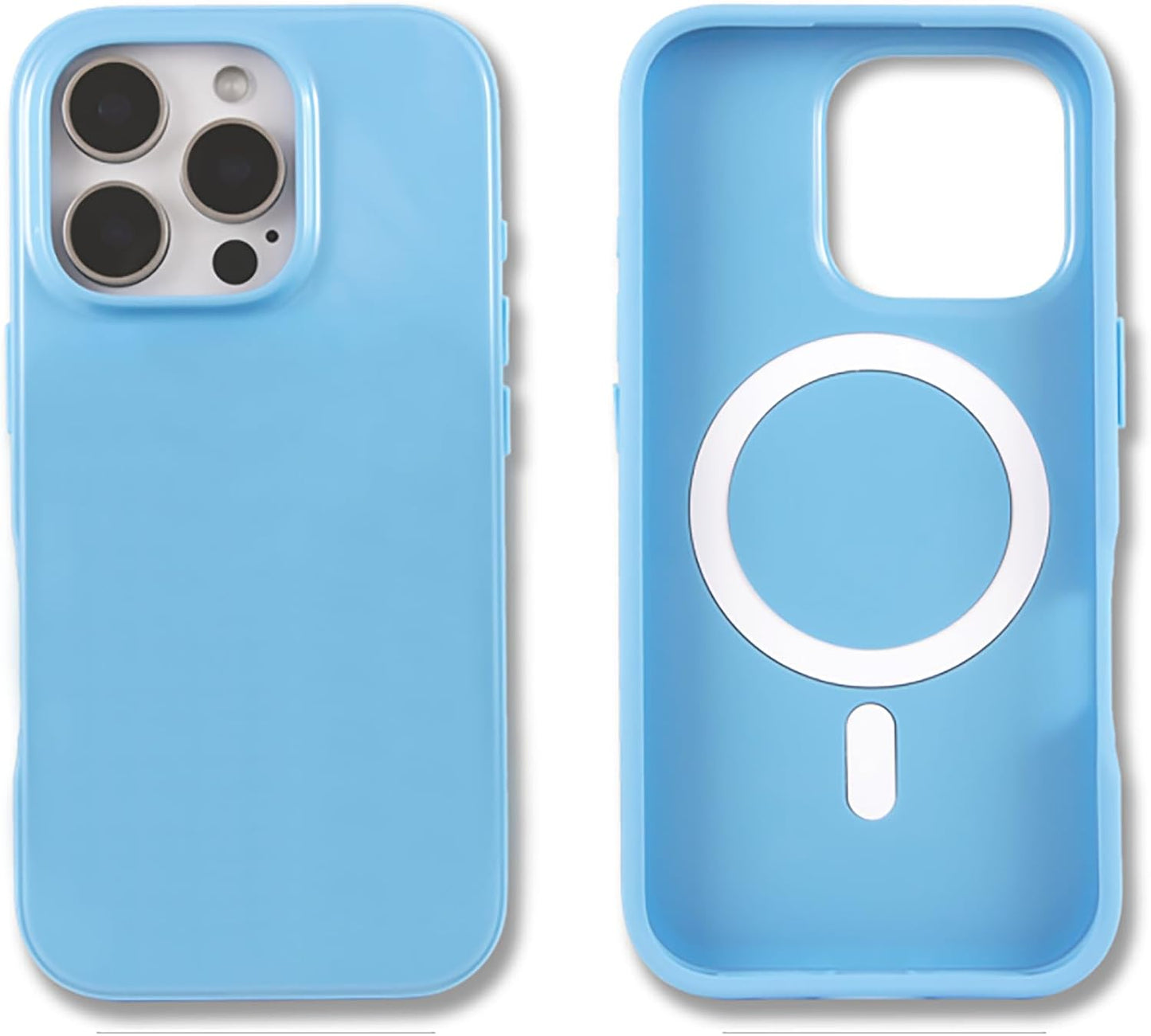 Phone Case for iPhone 16 Pro Max | Compatible with MagSafe | 10ft Drop Tested | Lemon Gingham - Colors A