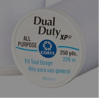 Coats & Clark Dual Duty XP All Purpose Sewing Thread - S910-250 Yards Each Spool - Bundle with Needle Threaders (Orange)