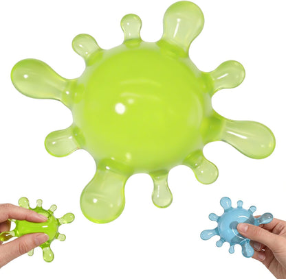 Fidget Toys Stress Balls for Kids,Squishy Stress Splat Toys,Stress Splat Toy,Squishies Anxiety Stress Relief,ADHD Office Mental Health Gifts Prizes Autism Party Favors(Yellow)