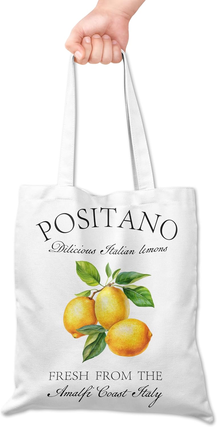 Cute Canvas Tote Bag – Aesthetic Large Reusable Bag