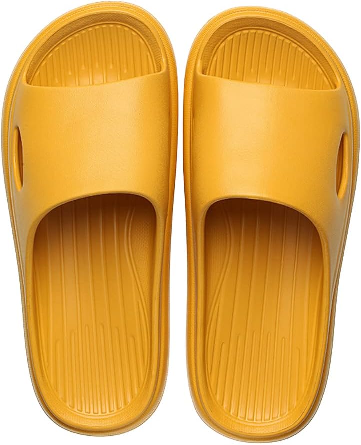 Women & Men Shower Slippers Open Toe House Slides Bathroom Sandals