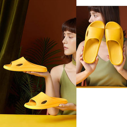 Women & Men Shower Slippers Open Toe House Slides Bathroom Sandals