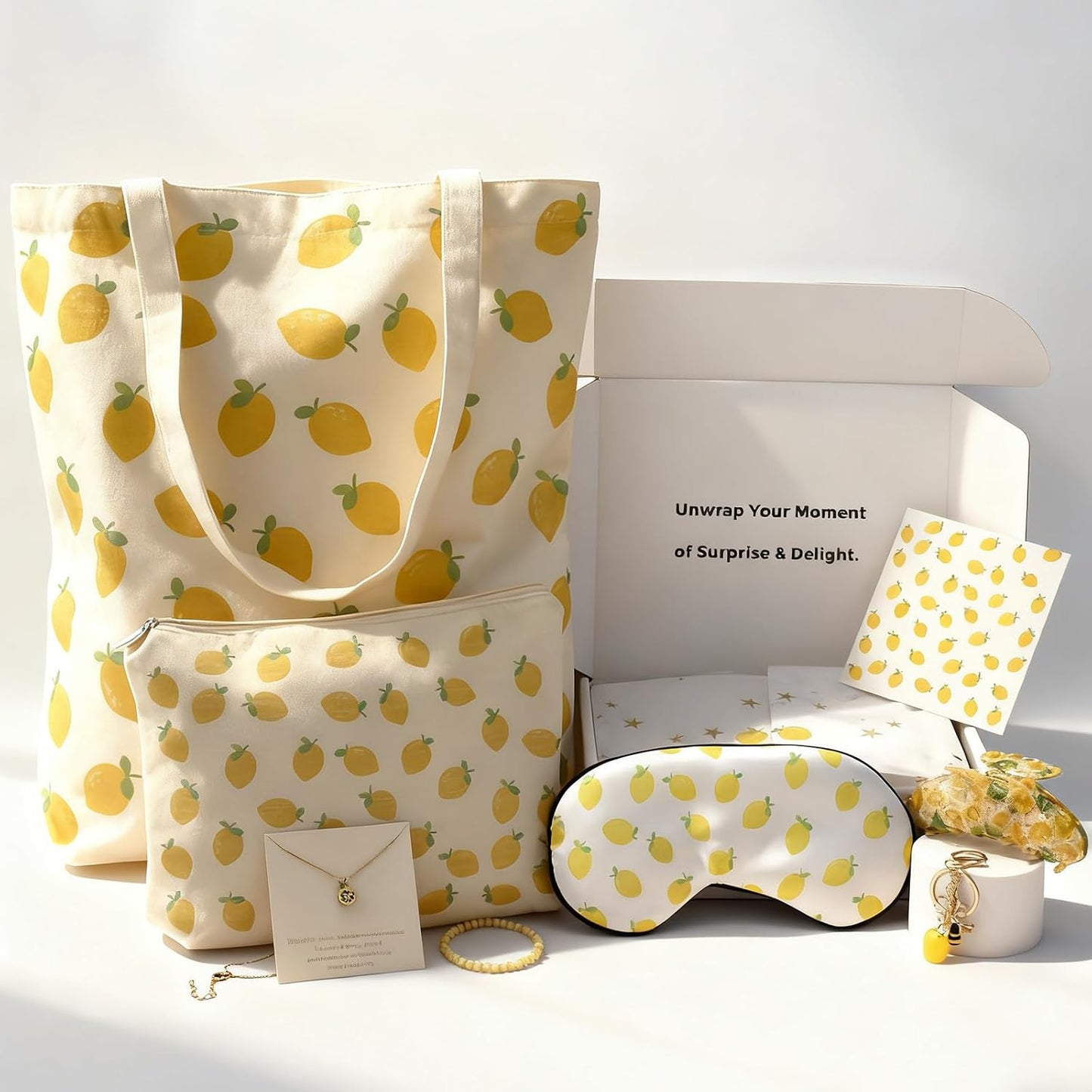 Gifts Set for Women - Tote Bag Set Birthday, Christmas, Thank You Gifts for Mom, Teacher, Friend, Sister,Grandma