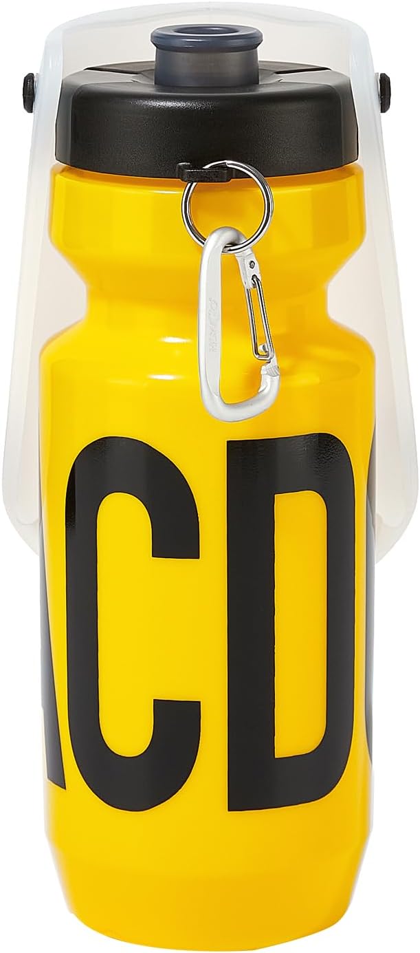 Dog Water Bottle Portable Travel Water Bottle Dispenser for Dogs, Super Light-Weight, Leak-Proof Bottles for Pets Outdoor Walking, Hiking, Travel,Food Grade Silicone,BPA Free (Yellow, 21oz)