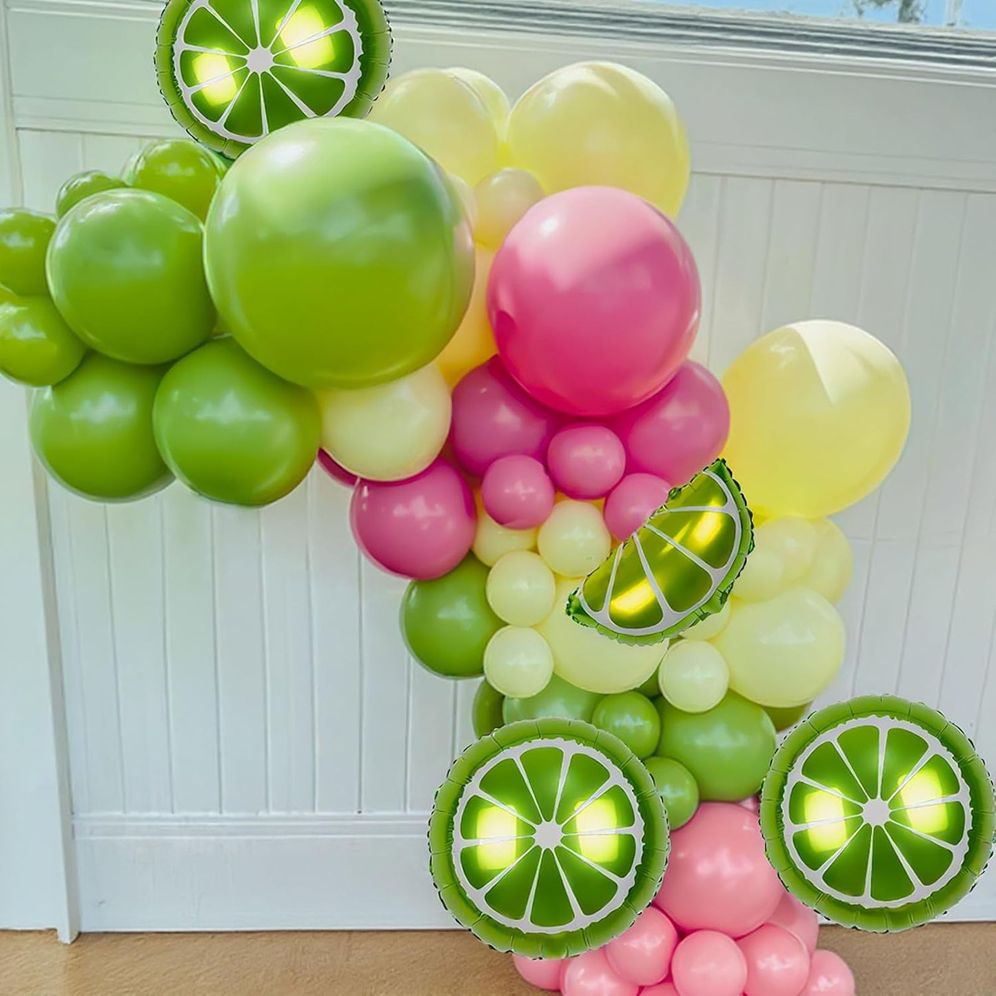 Bachelorette Party Decorations, 18" 10" 5" Bachelorette Balloon Arch Kit | Lemon Foil Balloons, Bridal Shower Birtdhay, Mexican Fiesta Bachelorette Party Decorations
