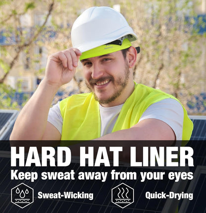 Cooling Skull Cap Breathable Sweat-Wicking Under Helmet | Lightweight, Quick-Dry, Snug Fit, No Slipping for Men Women Cycling, Outdoor Work Hard Hat Liner, Motorcycling, Sports
