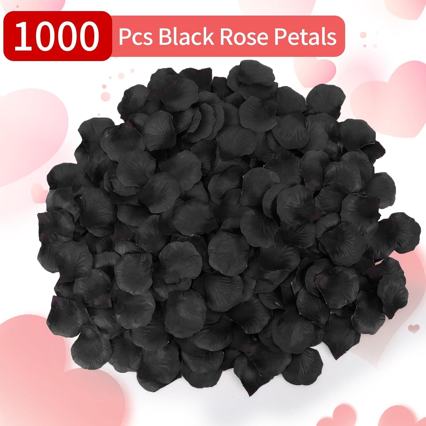 1000 PCS Artificial Fake Rose Petals(Yellow) | Flower Decorations,Silk Rose Petals,Romantic Night for Her/Him Set,Suitable for Wedding, Engagement, Party