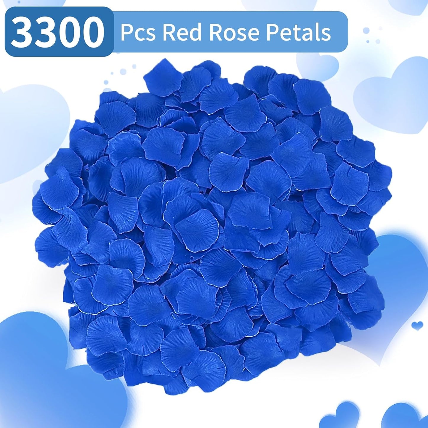 1000 PCS Artificial Fake Rose Petals(Yellow) | Flower Decorations,Silk Rose Petals,Romantic Night for Her/Him Set,Suitable for Wedding, Engagement, Party
