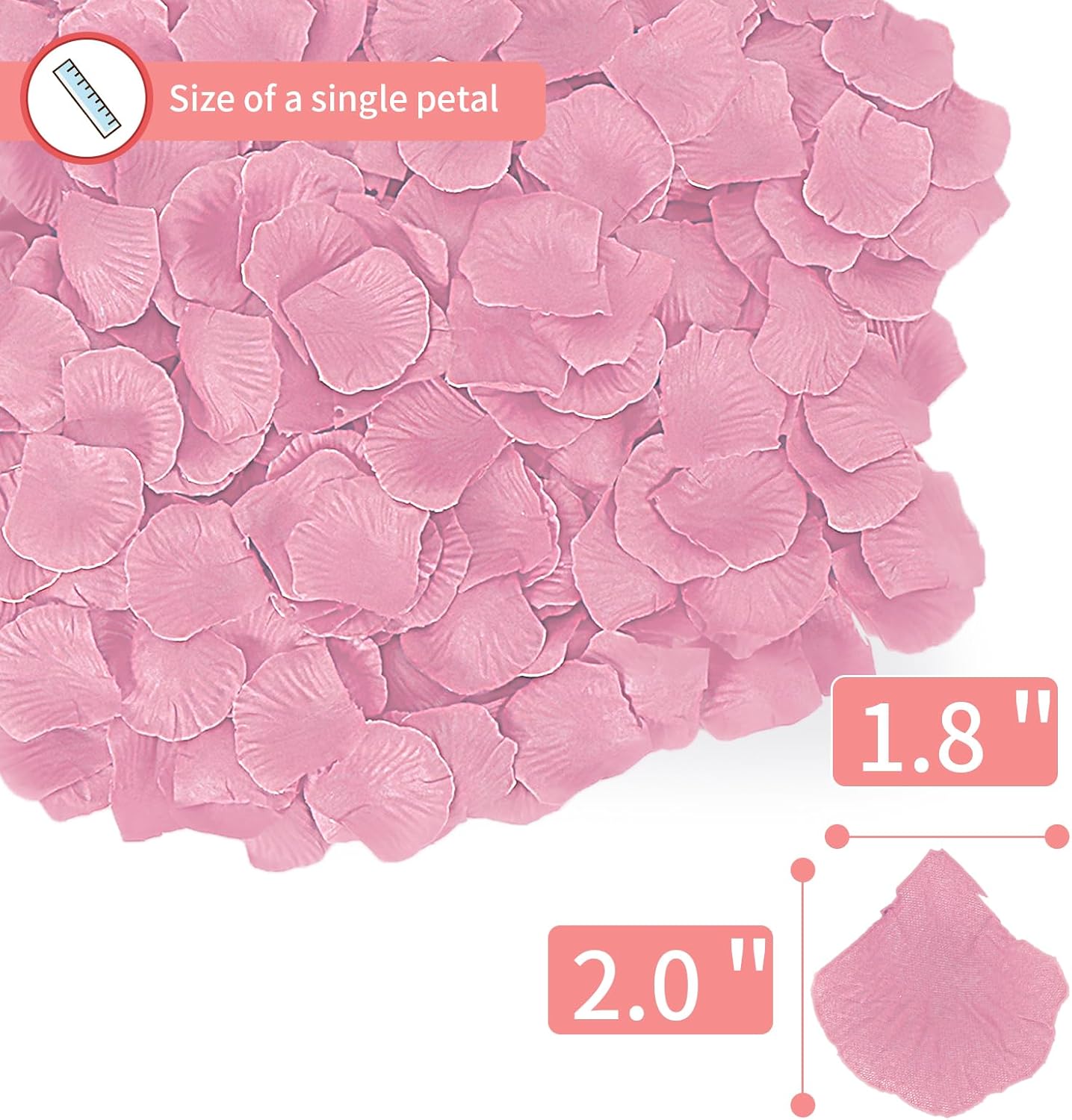 1000 PCS Artificial Fake Rose Petals(Yellow) | Flower Decorations,Silk Rose Petals,Romantic Night for Her/Him Set,Suitable for Wedding, Engagement, Party