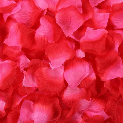 1000 PCS Artificial Fake Rose Petals(Yellow) | Flower Decorations,Silk Rose Petals,Romantic Night for Her/Him Set,Suitable for Wedding, Engagement, Party