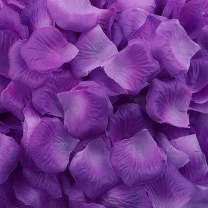 1000 PCS Artificial Fake Rose Petals(Yellow) | Flower Decorations,Silk Rose Petals,Romantic Night for Her/Him Set,Suitable for Wedding, Engagement, Party