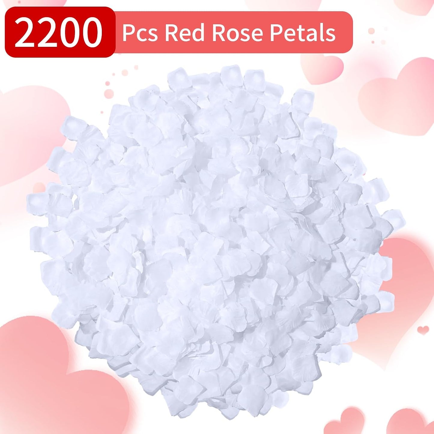 1000 PCS Artificial Fake Rose Petals(Yellow) | Flower Decorations,Silk Rose Petals,Romantic Night for Her/Him Set,Suitable for Wedding, Engagement, Party