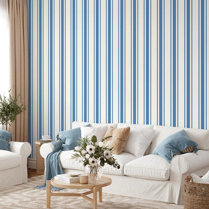 Lemon Yellow Striped Peel and Stick Wallpaper Boho Chic Geometric Stripes Wallpaper 17.7''x118'' Self Adhesive Removable Stripe Contact Paper for Shelves Walls Living Room Bedroom Renters