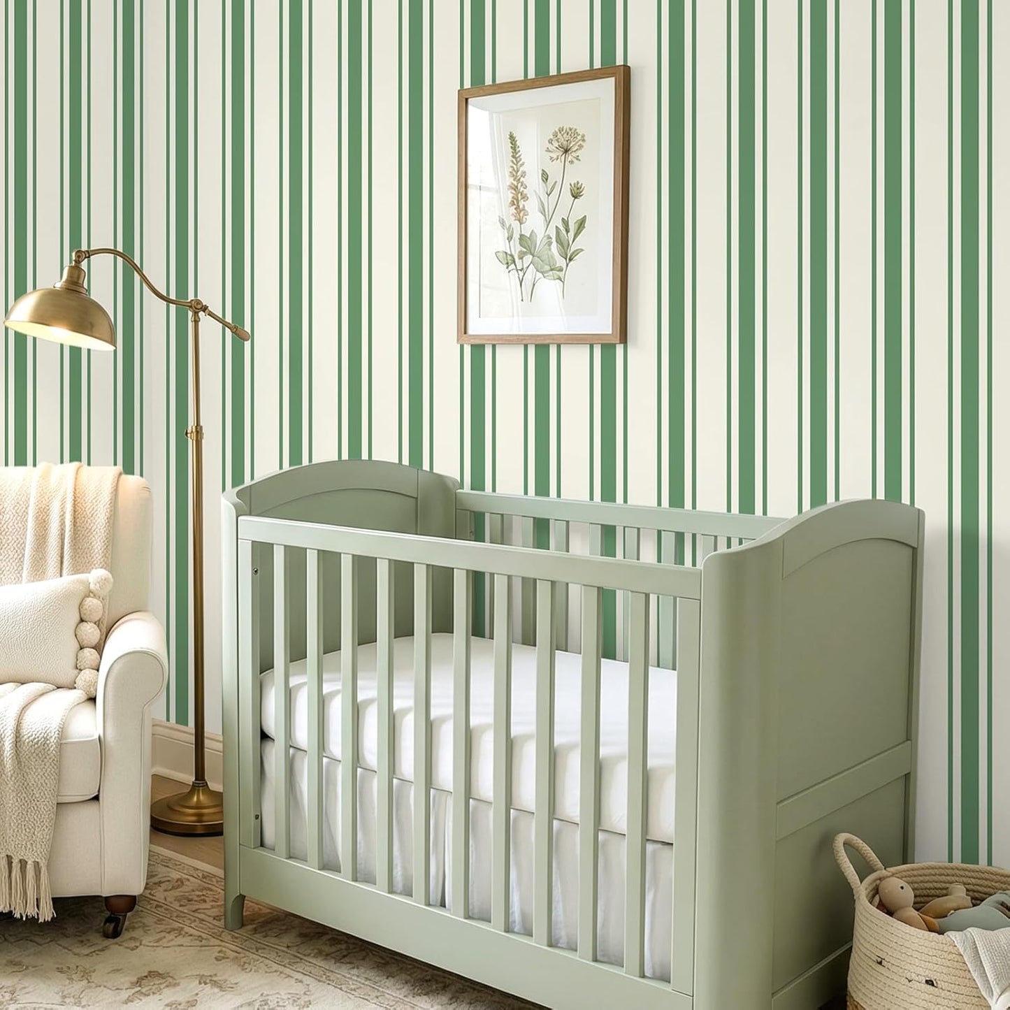 Lemon Yellow Striped Peel and Stick Wallpaper Boho Chic Geometric Stripes Wallpaper 17.7''x118'' Self Adhesive Removable Stripe Contact Paper for Shelves Walls Living Room Bedroom Renters