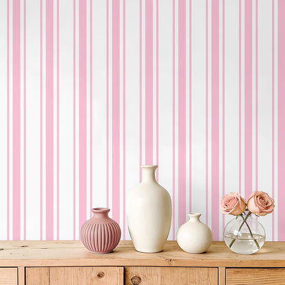 Lemon Yellow Striped Peel and Stick Wallpaper Boho Chic Geometric Stripes Wallpaper 17.7''x118'' Self Adhesive Removable Stripe Contact Paper for Shelves Walls Living Room Bedroom Renters