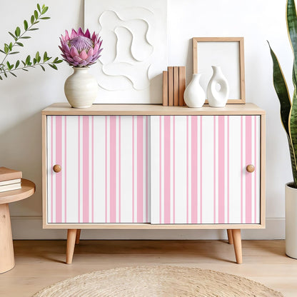 Lemon Yellow Striped Peel and Stick Wallpaper Boho Chic Geometric Stripes Wallpaper 17.7''x118'' Self Adhesive Removable Stripe Contact Paper for Shelves Walls Living Room Bedroom Renters