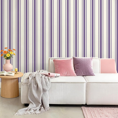 Lemon Yellow Striped Peel and Stick Wallpaper Boho Chic Geometric Stripes Wallpaper 17.7''x118'' Self Adhesive Removable Stripe Contact Paper for Shelves Walls Living Room Bedroom Renters