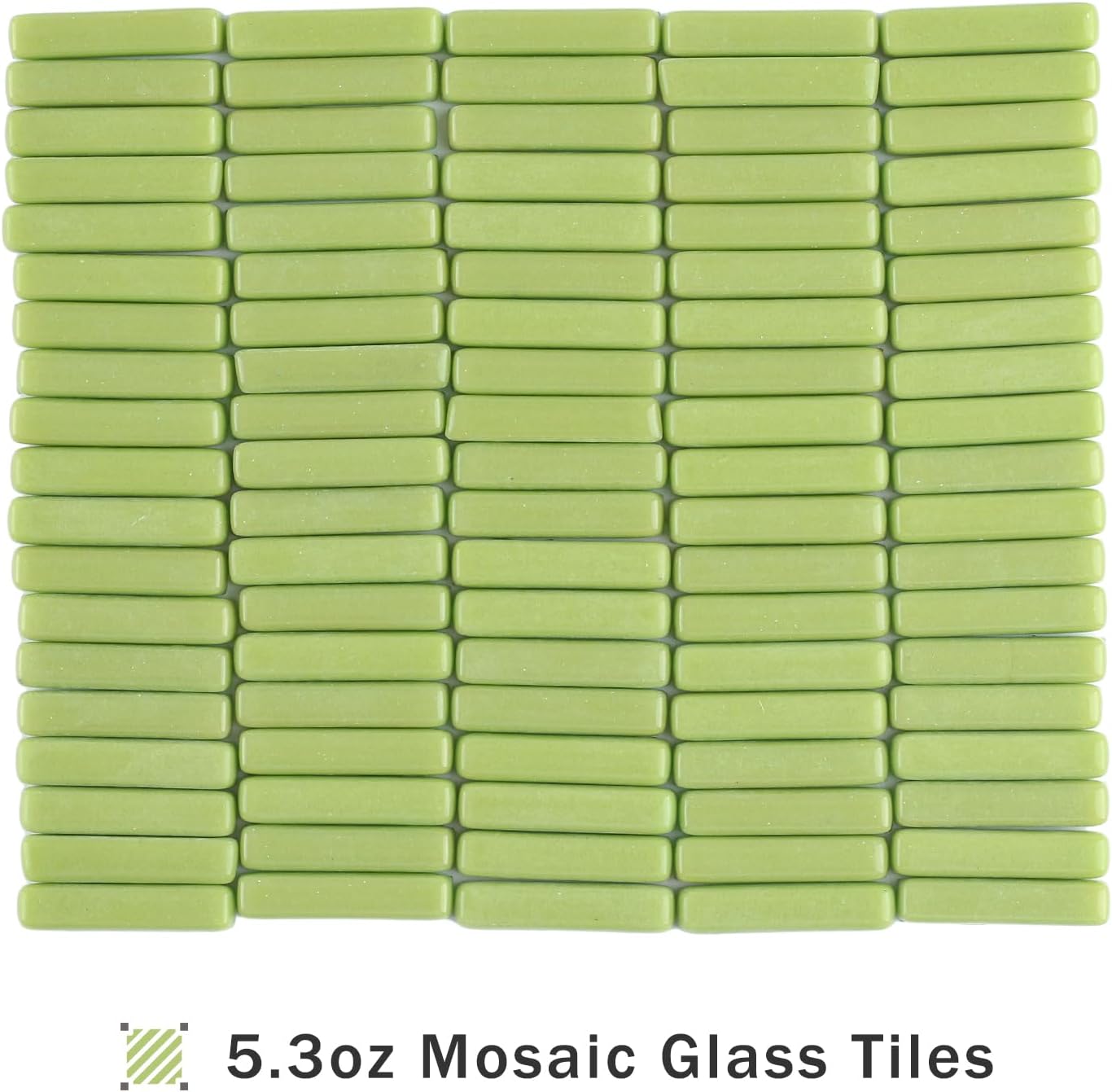 Strips Mosaic Tiles for Crafts Bulk,150g Yellow Mosaic Glass Pieces for Crafts DIY Spring Mosaic Art Decor,Mosaic Kit Supplies
