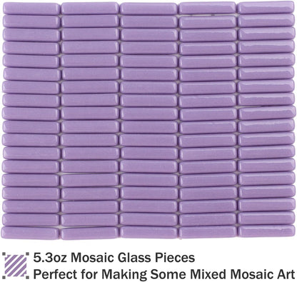 Strips Mosaic Tiles for Crafts Bulk,150g Yellow Mosaic Glass Pieces for Crafts DIY Spring Mosaic Art Decor,Mosaic Kit Supplies