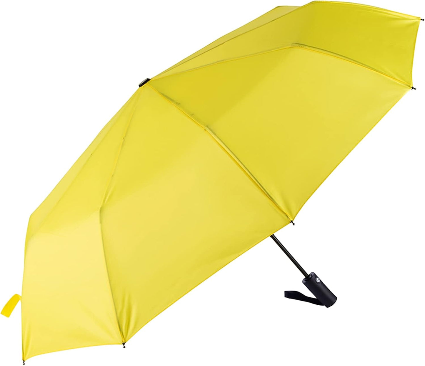 Travel Essentials Umbrella Windproof Compact Collapsible Light, Automatic, Strong and Portable, Wind Resistant Folding Small Umbrella for Rain
