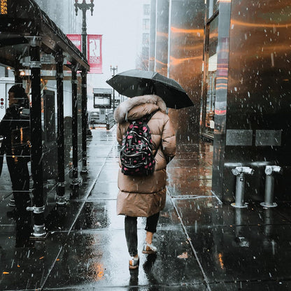 Travel Essentials Umbrella Windproof Compact Collapsible Light, Automatic, Strong and Portable, Wind Resistant Folding Small Umbrella for Rain